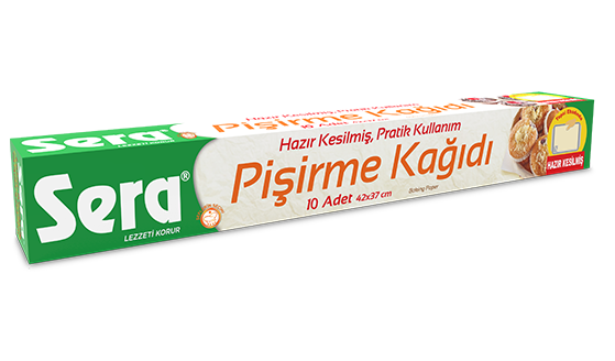 SERA Pişirme Kağıdı Hazır kesilmiş 10 adet